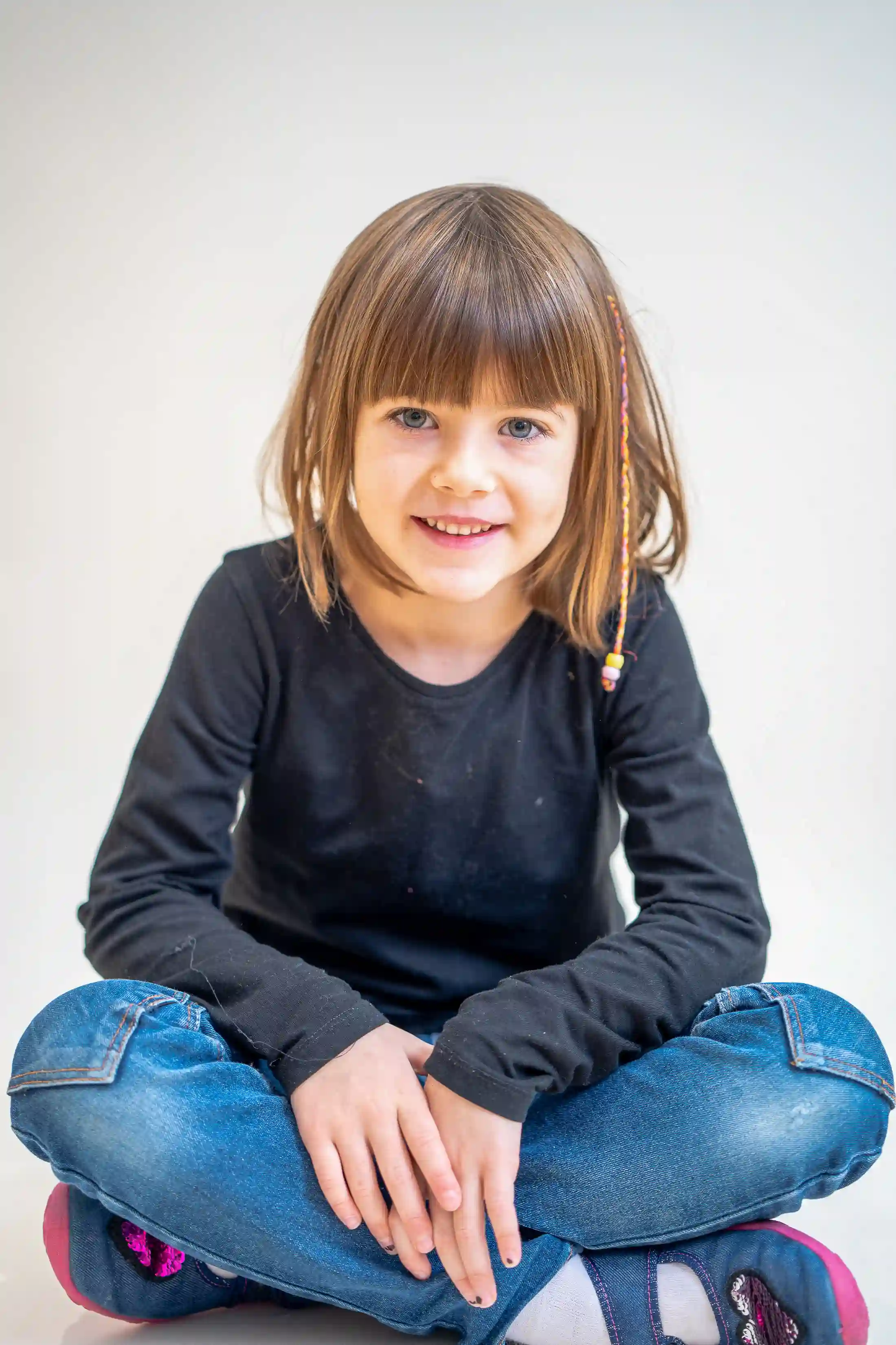 Kindergartenportrait, ungestellt und natürlich